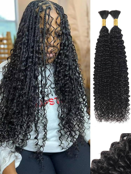 Deep Curly Bulk Hair